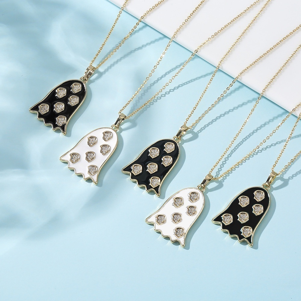 Ghost Pendant Necklace